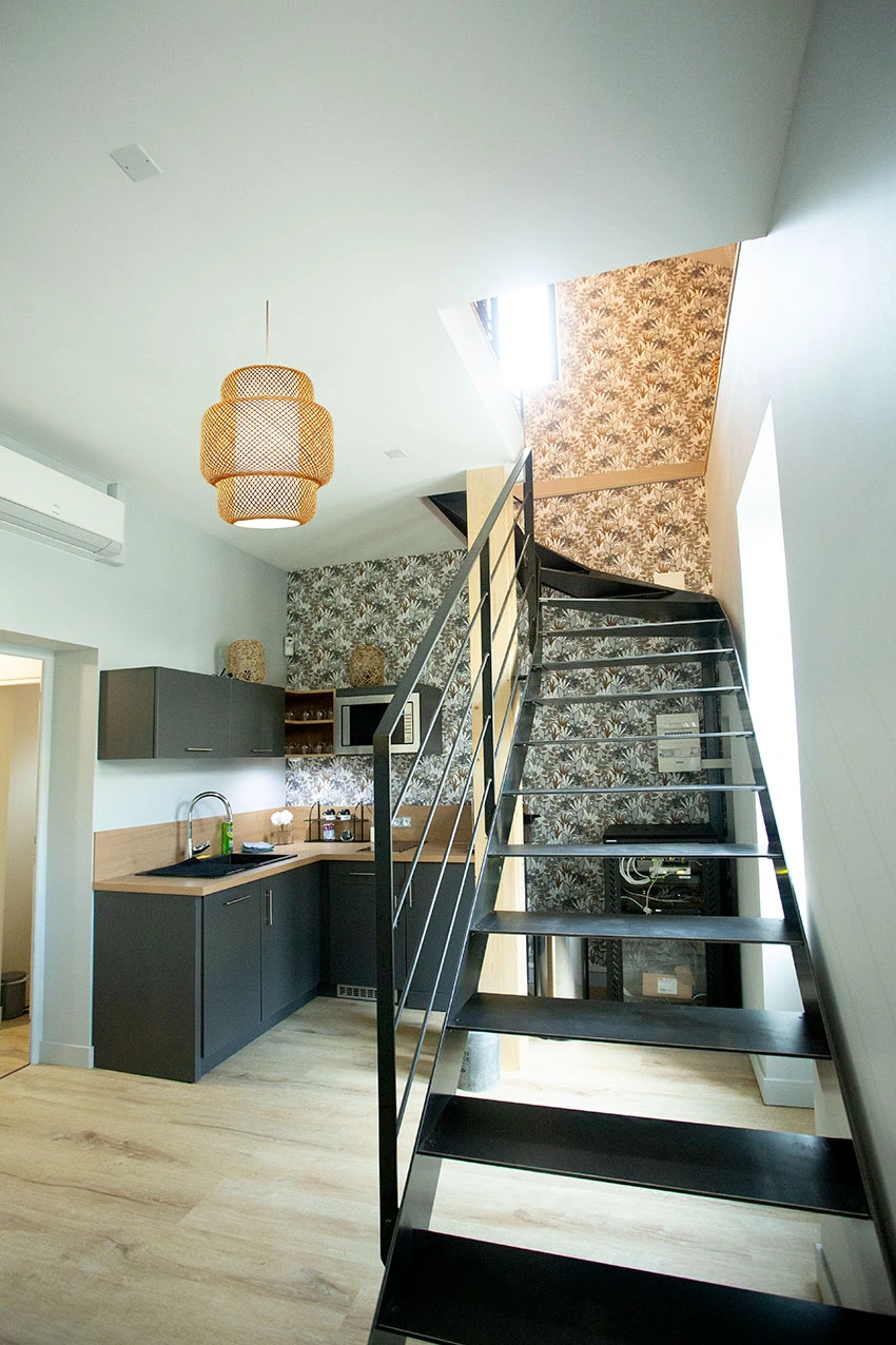 équipements de la cuisine pour les coworkers